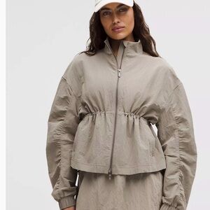 Lululemon Athletica Tan Utility Jacket